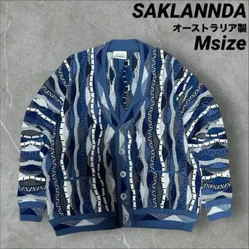 [ 호주산 ] 90s AKLANNDA 3D 니트 메리노울 새상품급