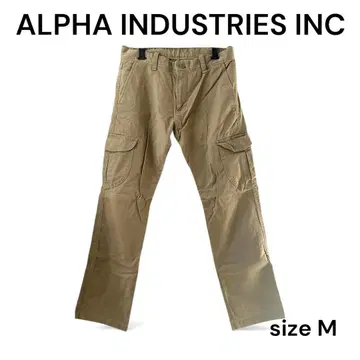 ALPHA INDUSTRIES 카고 팬츠 M 밀리터리