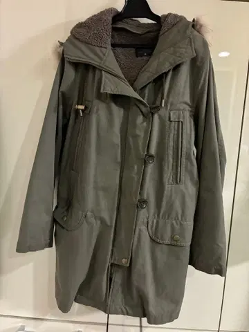 INED 이네드 모즈 코트 라이너 탈부착 가능 빅 사이즈 15호