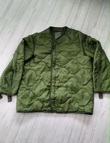 실물 USED. m-65 필드 자켓용 라이너 S 사이즈