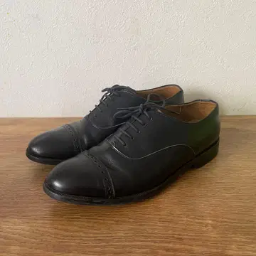 리갈 REGAL 비즈니스 슈즈 플레인토 외날 펀치드캡