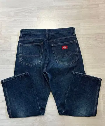 Dickies 다크 블루 데님 스트레이트