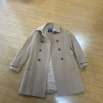 Green Label Relaxing 베이지 코트