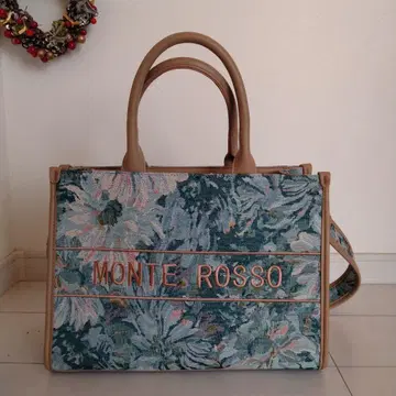 MONTE ROSSO 꽃무늬 토트백