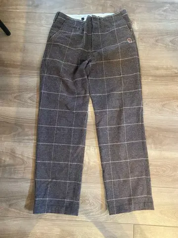 weirdo 체크 팬츠