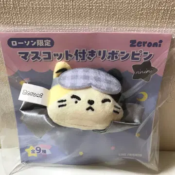 Zeroni 마스코트 부착 리본 핑 리니니 리키 rinini