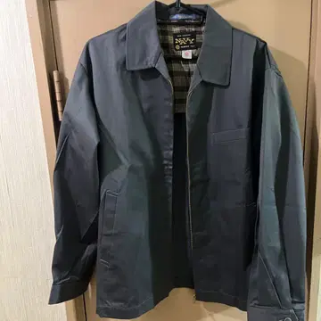 70s 데드스탁 NAVY 그레이 점퍼 블루종 M 사이즈