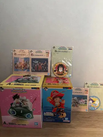 7개 세트 제일복권 드래곤볼 snap figure