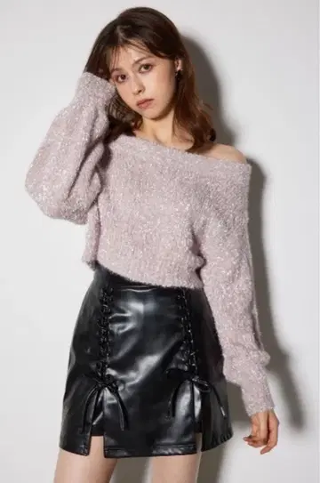 rienda 플러피 니트탑