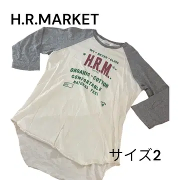 H.R.MARKET 7부 소매 티셔츠 사이즈 2
