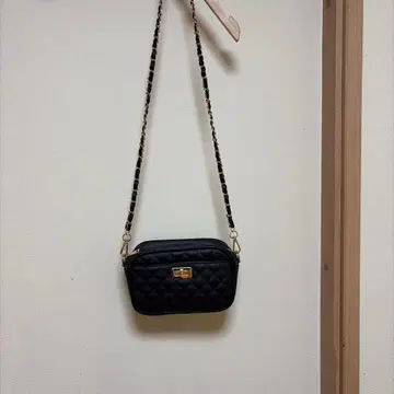 미니 숄더백 체인 숄더 퀼팅