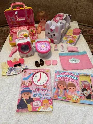 멜짱 딸기 미용실 토끼 병원 화장실 세탁기 도서 2권 기타