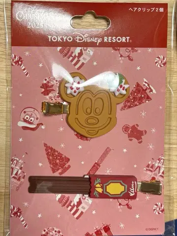 디즈니 헤어 클립 크리스마스