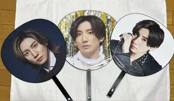 SixTONES 쿄모토 타이가 부채 3장 세트