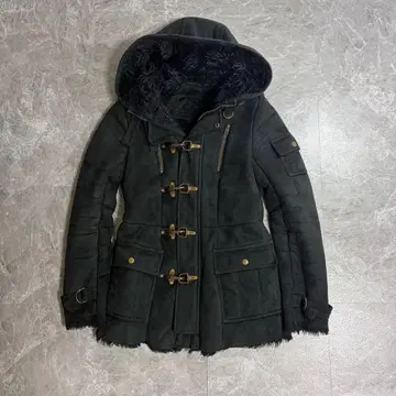 y2k 00s EGOIST 페이크 무스탕 페어리 그런지 헤이세이