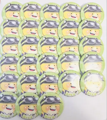 컬러풀 피치 시바 씨 신 비쥬 캔뱃지 28개