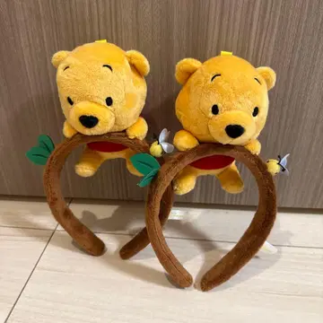 곰돌이 푸 머리띠 2개 세트