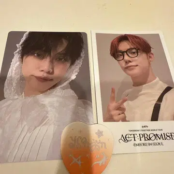 TXT 영준 ACT PROMISE 앙콘 트레이딩 카드