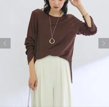 리브 드와 [ MONN x SHIHO ] 요류 블라우스