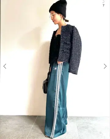 택 포함! 아디다스 SATIN WIDE PANTS 36 라빠르망