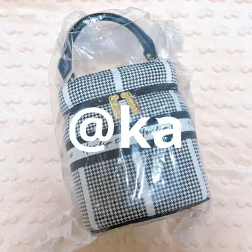 미개봉 새상품 Herlipto Jacquard Vanity Bag 블랙