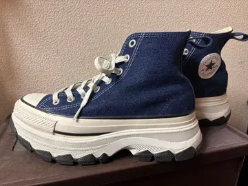 CONVERSE ALL STAR 데님 통굽 하이컷