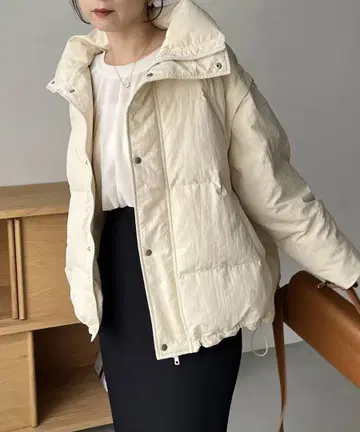 [카프리슈 마쥬] 2WAY 충전솜 미들 코트