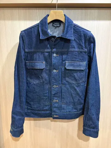 A.P.C. 데님 자켓 XXS 다크 블루