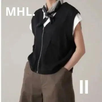MHL. 니트 베스트 2 DRY COTTON LINEN