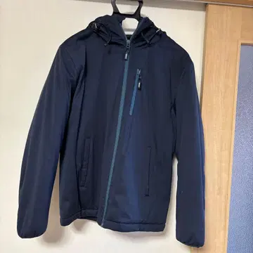 LOGOS 후드 부착 자켓 네이비