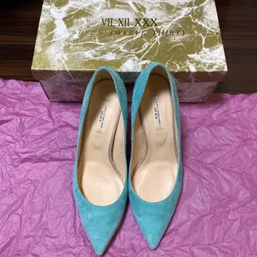 세븐틴투엘브서티 LovelyWalk 스웨이드 펌프스 23.5