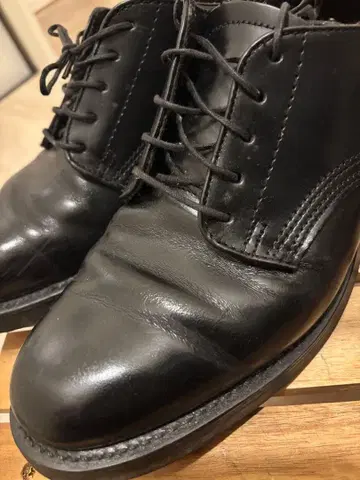 APC 가죽 신발 블랙 슈즈