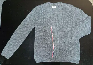 [새상품급] [원가 14,300엔] [BEAMS] 니트 가디건 (그레이)