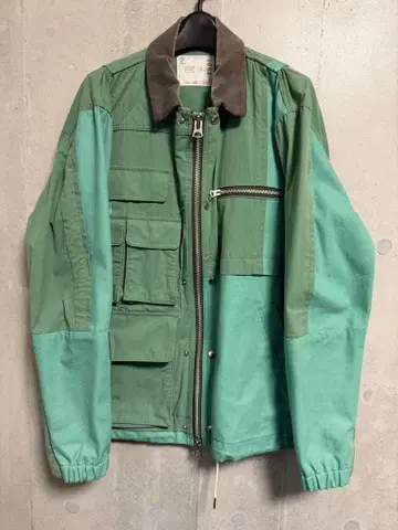 sacai 21ss Cotton Nylon Oxford Blouson