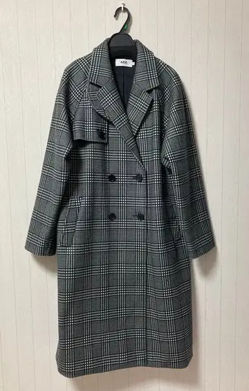 AZUL by MOUSSY 체크 무늬 코트 S 사이즈