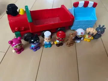 호빵맨 기차와 캐릭터 인형 세트