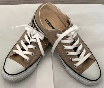 CONVERSE 베이지 스니커즈 24cm