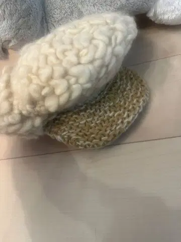 CA4LA 니트 모자 헌팅 캡