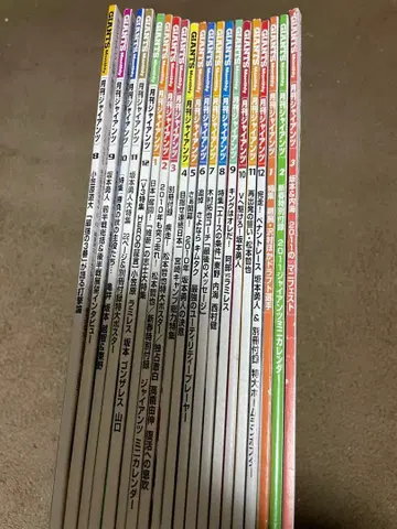 월간 자이언츠 2009.7~2011.3 21권 세트!