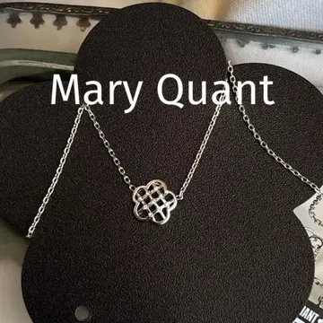 새상품 마리콴트 메탈 블레이드 귀걸이 실버