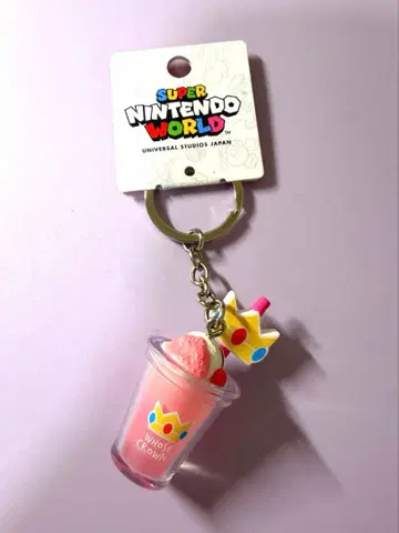 USJ 슈퍼 닌텐도 월드 피치 드링크 키링