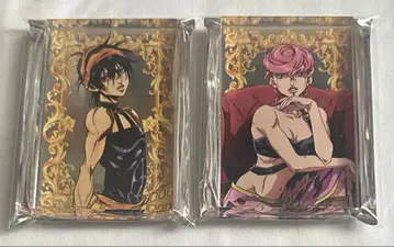 죠죠 황금의 바람 아크릴 블록 트리쉬 나란차 2종 세트