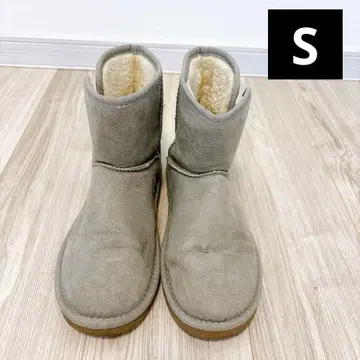 어그 부츠 S 그레이 23~23.5cm 보아 안감 따뜻한 여성용
