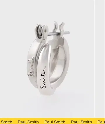 폴 스미스 더블 링 모티프 싱글 귀걸이