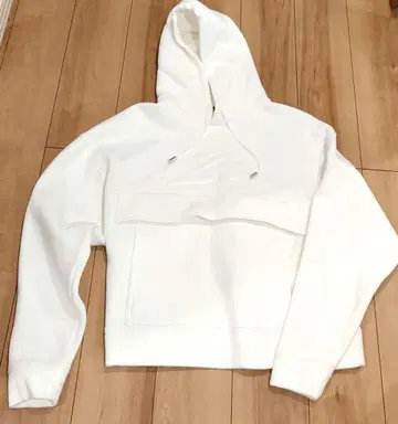 이탈리아제 새상품급 디스퀘어드 화이트 후드 부착 후드티