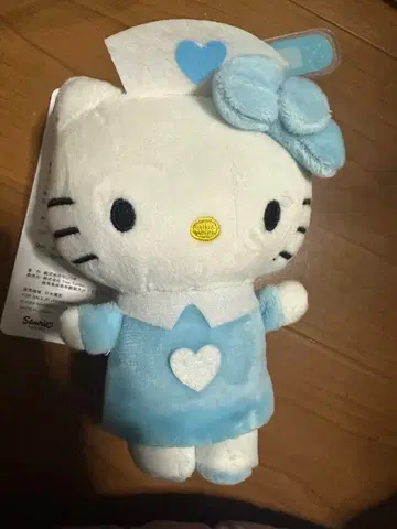 헬로키티 봉제 인형 스카이블루 간호사 키티