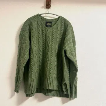 [ URBAN RESEARCH DOORS ] 해밀턴 울 아란 패턴 풀오버