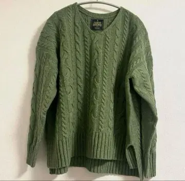 [ URBAN RESEARCH DOORS ] 해밀턴 울 아란 패턴 풀오버