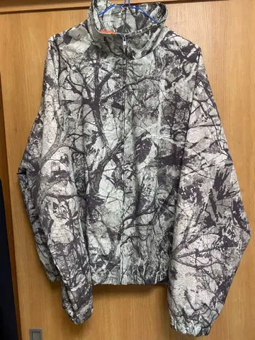 카모 패턴 나일론 자켓 XL 트리 패턴