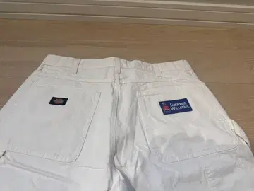 1 Sherwin Williams 화이트 카고 팬츠 34 30